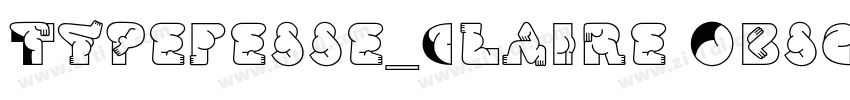 Typefesse_Claire Obscure字体转换